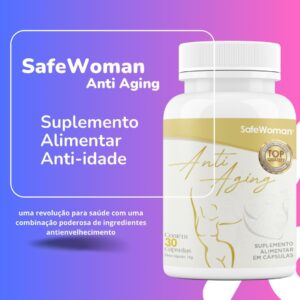 Suplemento Anti Idade Safewoman Antiaging